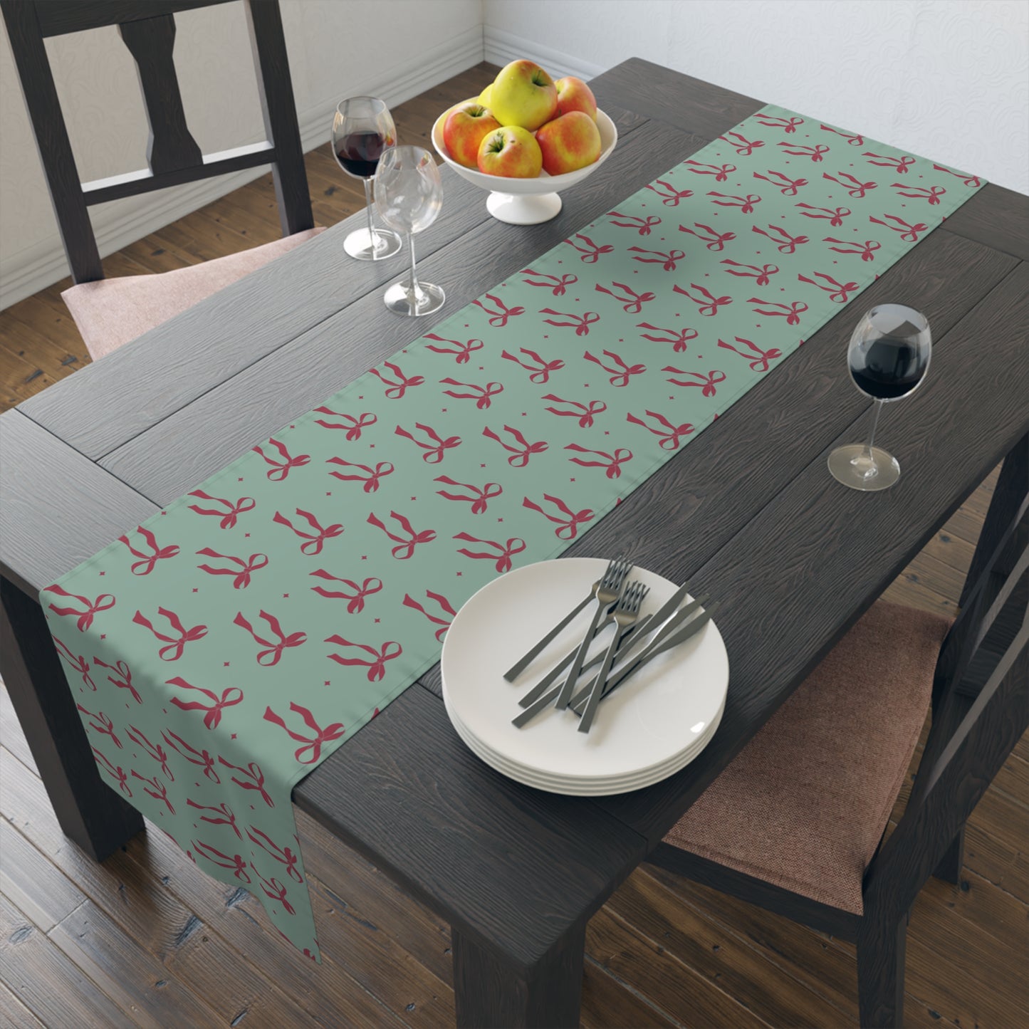 Festive Bows Table Runner