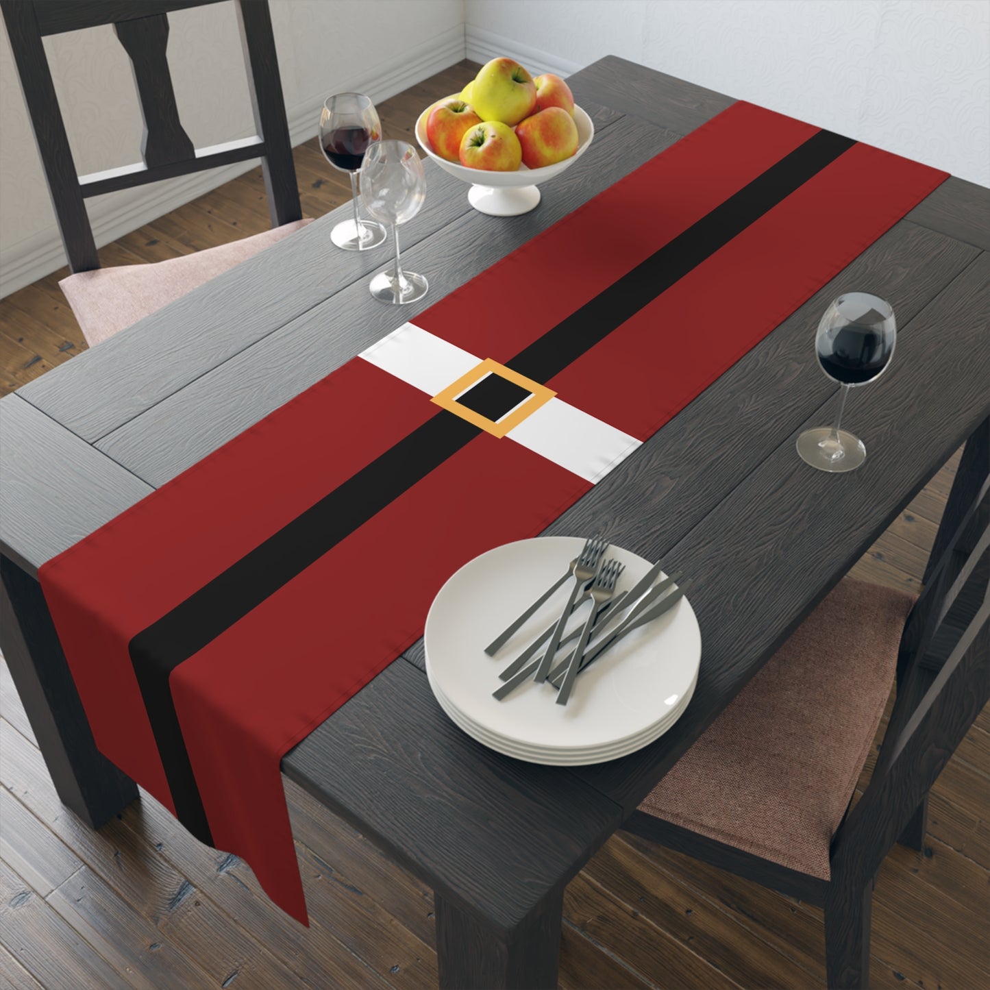 Santa Table Runner